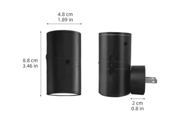 Light Control 2-in-1 Sensor Plug LED Ambient Light